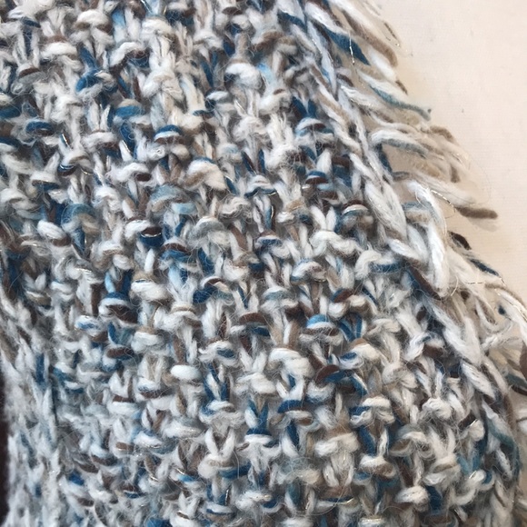 Chico's Long Knit Sweater Vest with Fringe - Picture 5 of 14